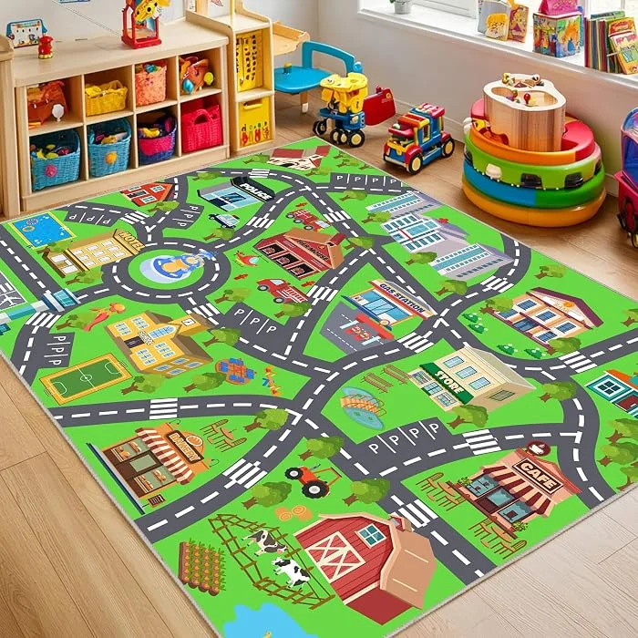 Alfombra antideslizante para cuarto infantil - Cucurumi — foto 2