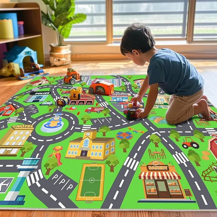 Alfombra antideslizante para cuarto infantil - Cucurumi — foto 4