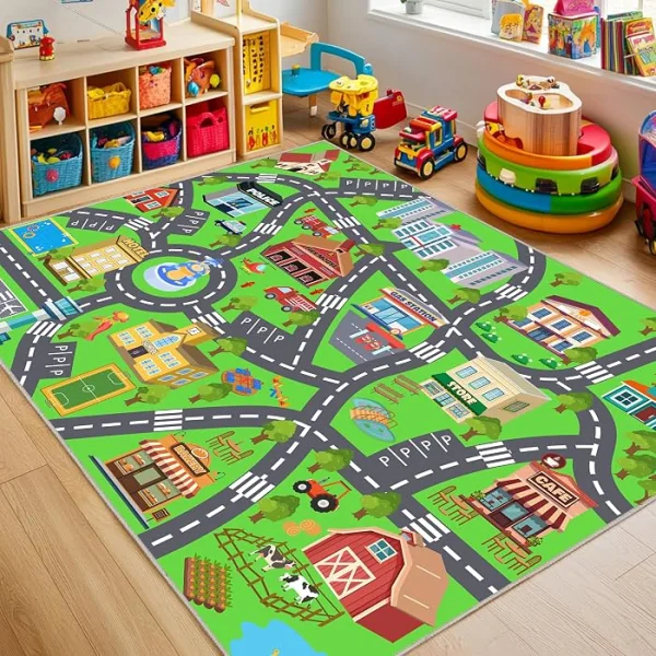 Alfombra antideslizante para cuarto infantil - Cucurumi