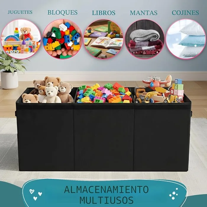 Baúl organizador de juguetes XL - Cucurumi — foto 5