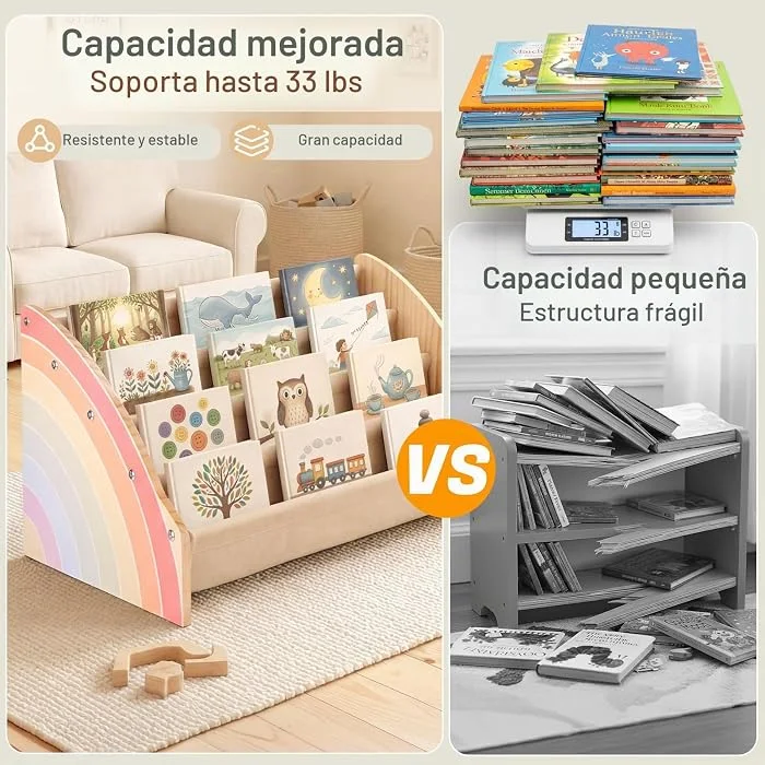 Biblioteca Montessori en madera - Cucurumi — foto 5