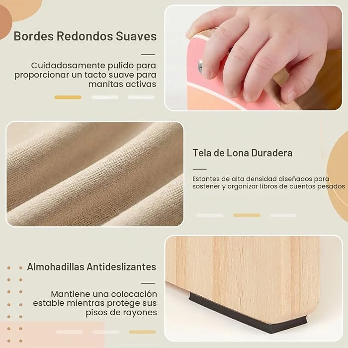 Biblioteca Montessori en madera - Cucurumi — foto 6