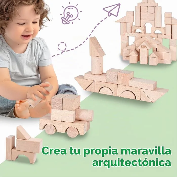Bloques de madera para construir - Cucurumi — foto 4