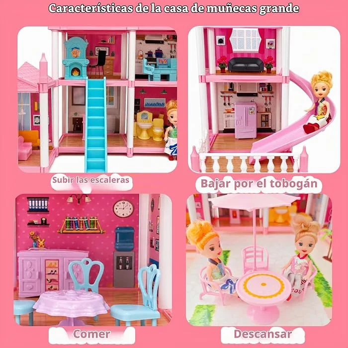 Casa de muñecas con luces - Cucurumi — foto 3
