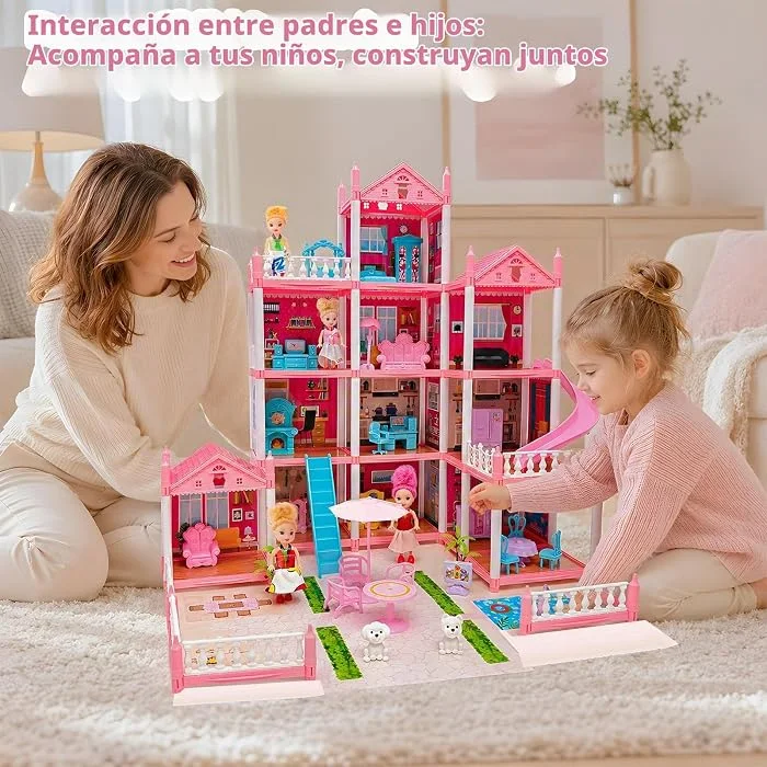 Casa de muñecas con luces - Cucurumi — foto 5