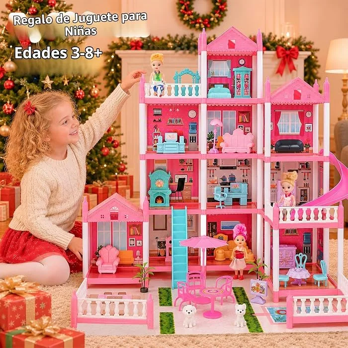 Casa de muñecas con luces - Cucurumi — foto 6