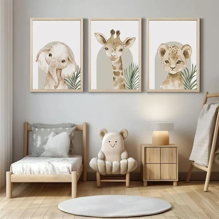 Cuadros de animales para cuarto de bebé - Cucurumi — foto 5