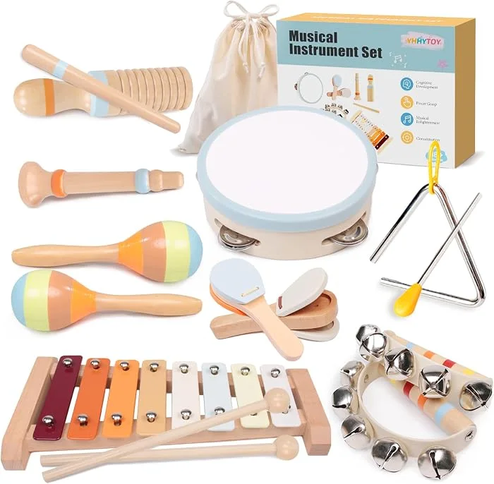 Instrumentos musicales en madera para bebé - Cucurumi — foto 2