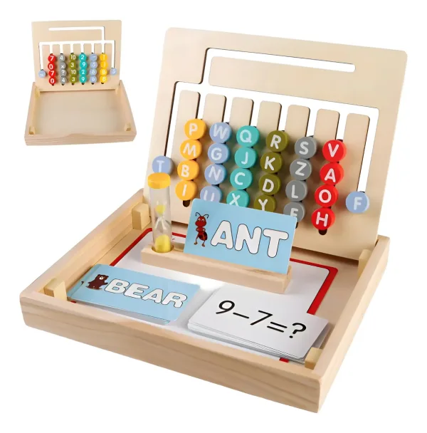 Juego de matemáticas Montessori en madera - Cucurumi