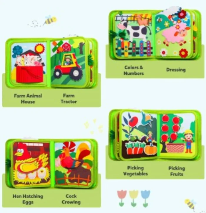 Libro sensorial Mi primera granja - Cucurumi — foto 4