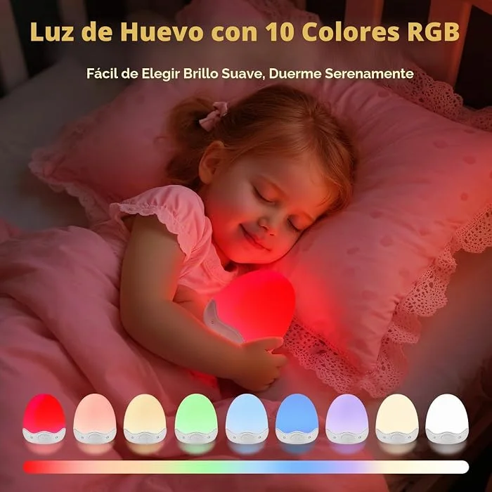 Luz nocturna de 10 colores - Cucurumi — foto 3