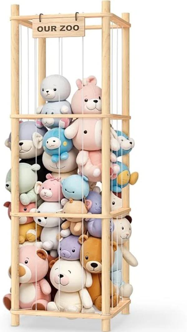 Organizador de peluches en madera - Cucurumi