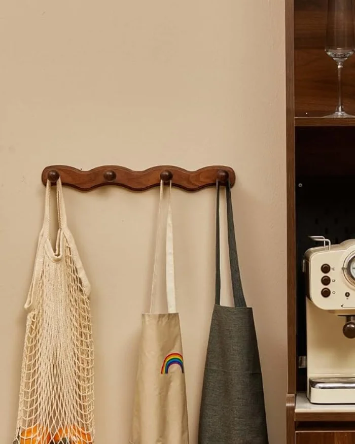 Perchero de madera para pared x4 - Cucurumi — foto 3