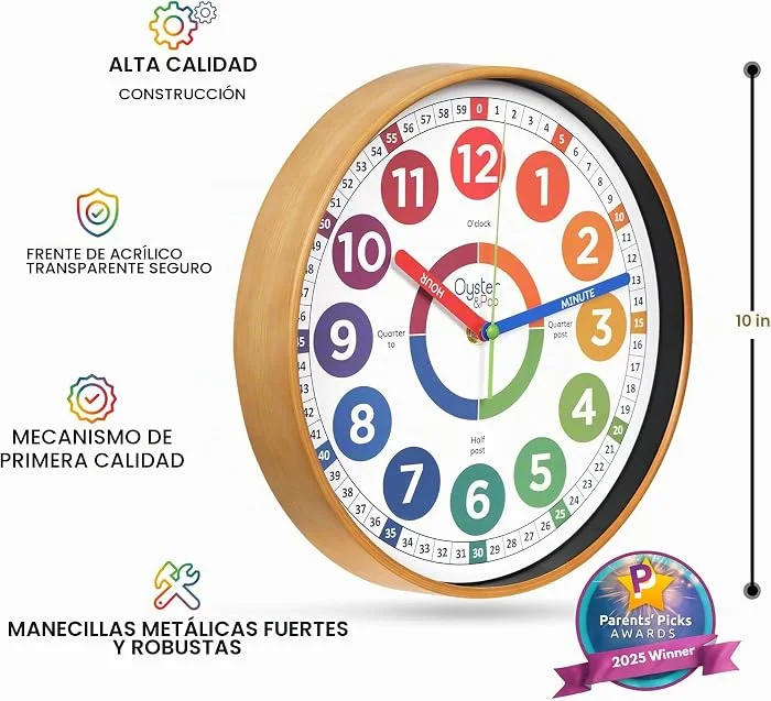 Reloj de aprendizaje para niños - Cucurumi — foto 4