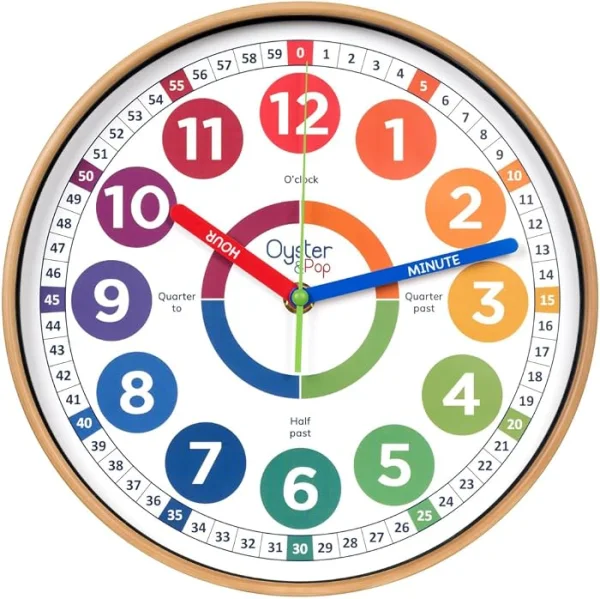 Reloj de aprendizaje para niños - Cucurumi