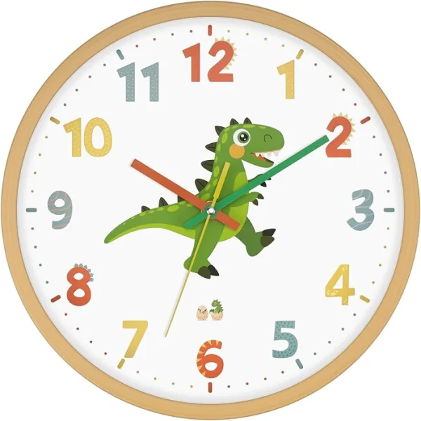 Reloj de pared dinosaurio - Cucurumi