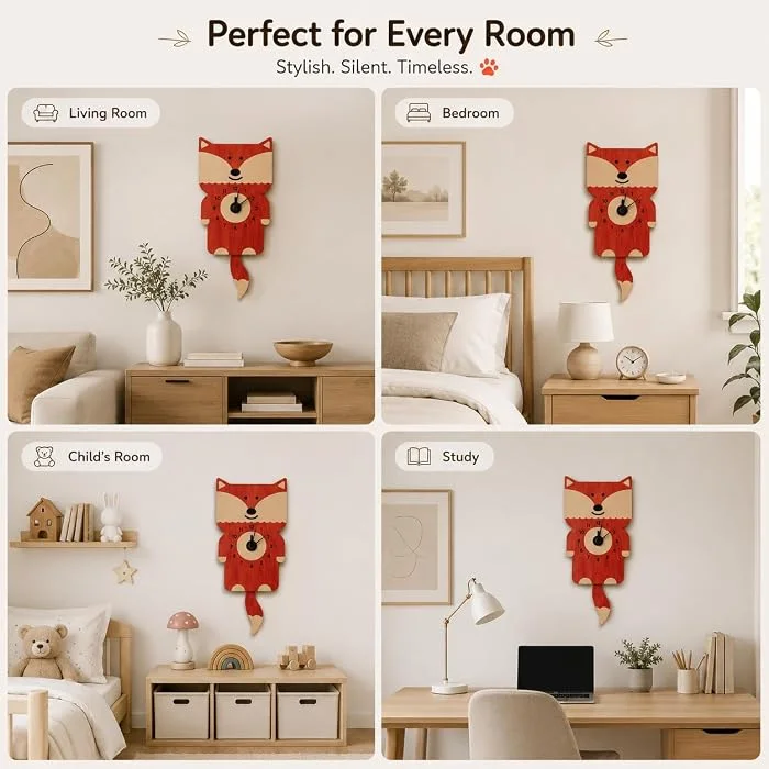 Reloj de pared zorro - Cucurumi — foto 5