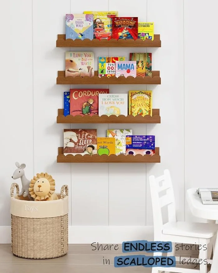 Repisas para libros infantiles x4 - Cucurumi — foto 4