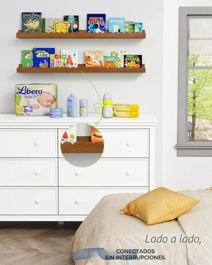 Repisas para libros infantiles x4 - Cucurumi — foto 6