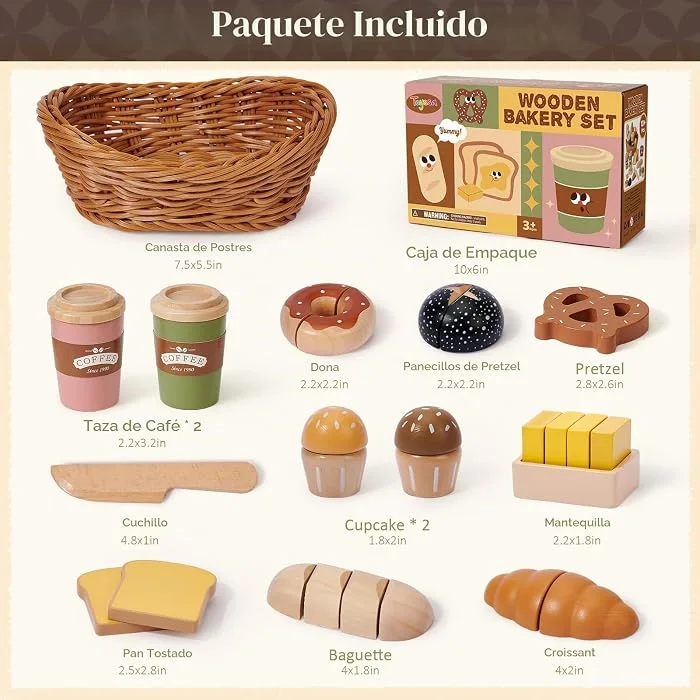 Set de panadería en madera - Cucurumi — foto 3