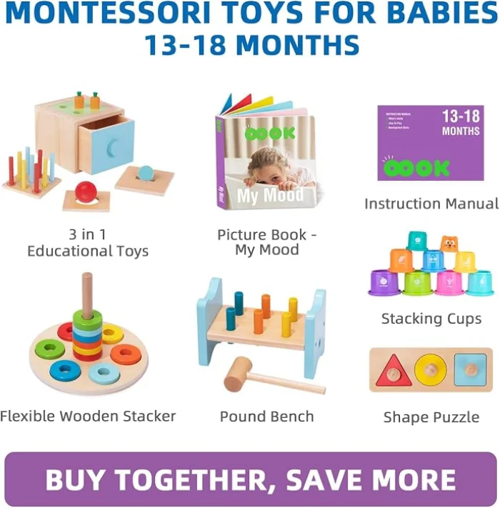 Set educativo Montessori 8 en 1 - Cucurumi — foto 3