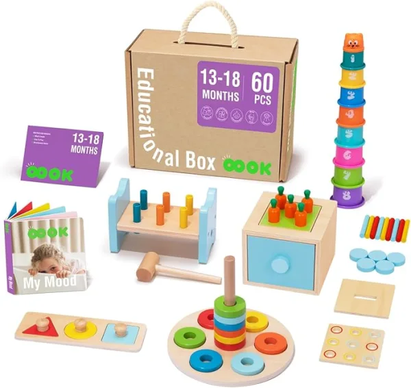 Set educativo Montessori 8 en 1 - Cucurumi