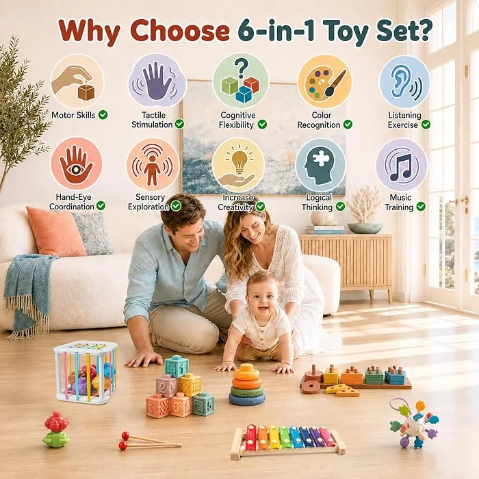 Set Montessori con xilófono 6 en 1 - Cucurumi — foto 3