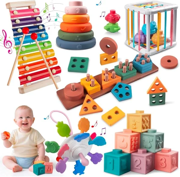 Set Montessori con xilófono 6 en 1 - Cucurumi