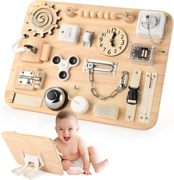 Tablero de actividades Montessori grande - Cucurumi