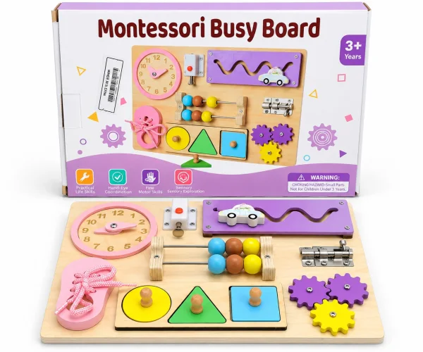 Tablero Montessori de actividades - Cucurumi