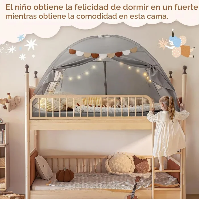Tienda con dosel para cama sencilla - Cucurumi — foto 2