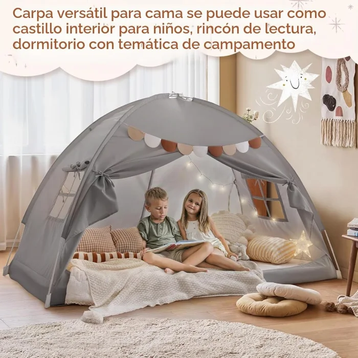 Tienda con dosel para cama sencilla - Cucurumi — foto 5