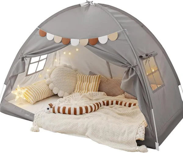 Tienda con dosel para cama sencilla - Cucurumi