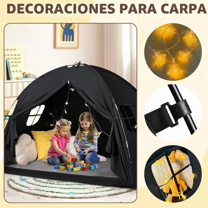 Tienda oscurecedora para cama sencilla - Cucurumi — foto 5