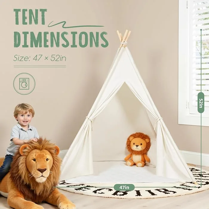 Tipi de lona para interiores - Cucurumi — foto 3